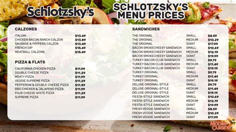 Schlotzsky's mustang menu  Fresh mix of romaine lettuce with hand-carved chicken breast, Parmesan cheese and croutons with Caesar dressing or dressing of your choice